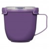 21141 Sistema Hrnek na polévku do mikrovlnné trouby 900 ml - misty purple