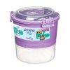21360 Kulatá nádoba na jídlo Sistema Lunchstack To Go 965 ml misty purple21360 Kulatá nádoba na jídlo Sistema Lunchstack To Go 965 ml misty purple