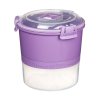 21360 Kulatá nádoba na jídlo Sistema Lunchstack To Go 965 ml misty purple21360 Kulatá nádoba na jídlo Sistema Lunchstack To Go 965 ml misty purple