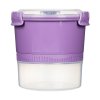 21360 Kulatá nádoba na jídlo Sistema Lunchstack To Go 965 ml misty purple21360 Kulatá nádoba na jídlo Sistema Lunchstack To Go 965 ml misty purple