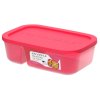 24036 MAKAMAKA Dělený svačinový box MyLunch Plus růžový 1150 ml24036 MAKAMAKA Dělený svačinový box MyLunch Plus modrý 1150 ml