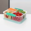 21740 Sistema Krabička na jídlo Quad Split To Go 4 oddíly 1,7l minty teal