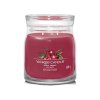 40778 Yankee Candle svíčka Signature sklo střední 2knoty Black Cherry 001