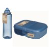 41676-05 Sistema Krabička na svačinu Ribbon a Láhev na pití Swift Squeeze Ocean Bound modrá