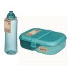 41676-05 Sistema Krabička na svačinu Ribbon a Láhev na pití Swift Squeeze Ocean Bound tyrkysová