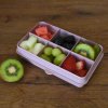 Melii Dělená krabička na svačinu Snackle box 6 Mini 684 ml