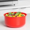1113 Sistema Miska do mikrovlnné trouby kulatá 915 ml červená