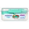 21685 Sistema svačinový box To Go 1,25l minty teal