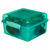 Sistema  Obědový box 2l41745 Box na oběd Lunch Cube Max se 4 oddíly a kelímkem na jogurt 2l zelený 005