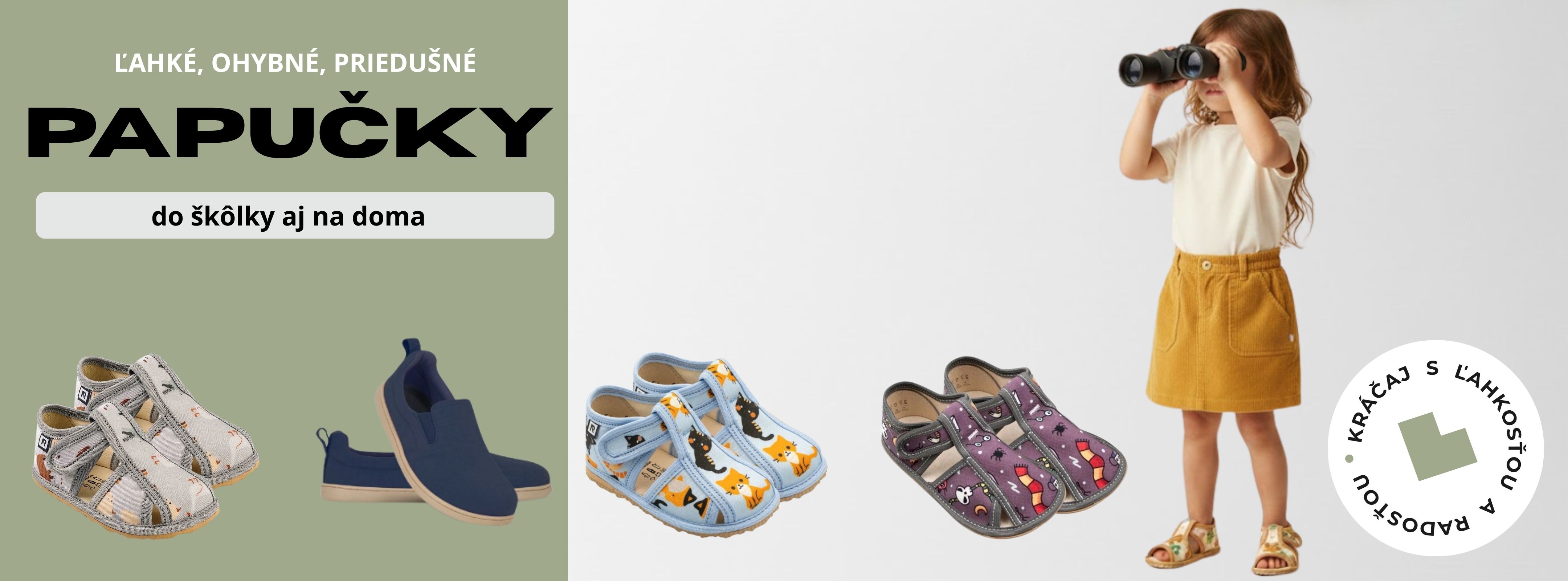 Detské papučky