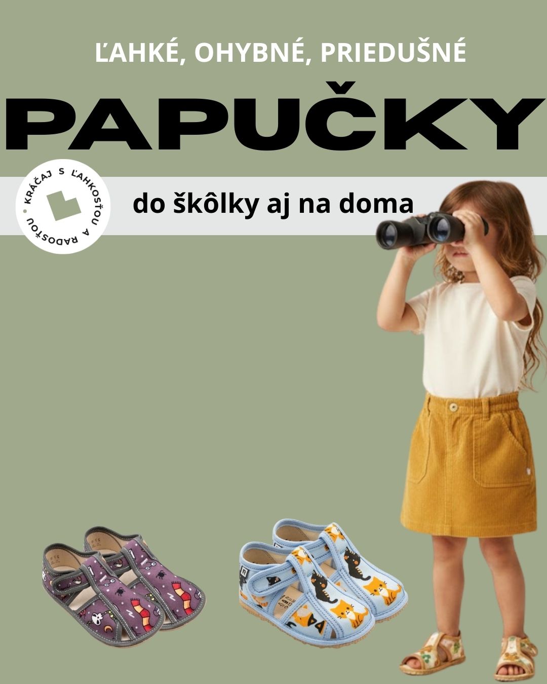 Detské papučky