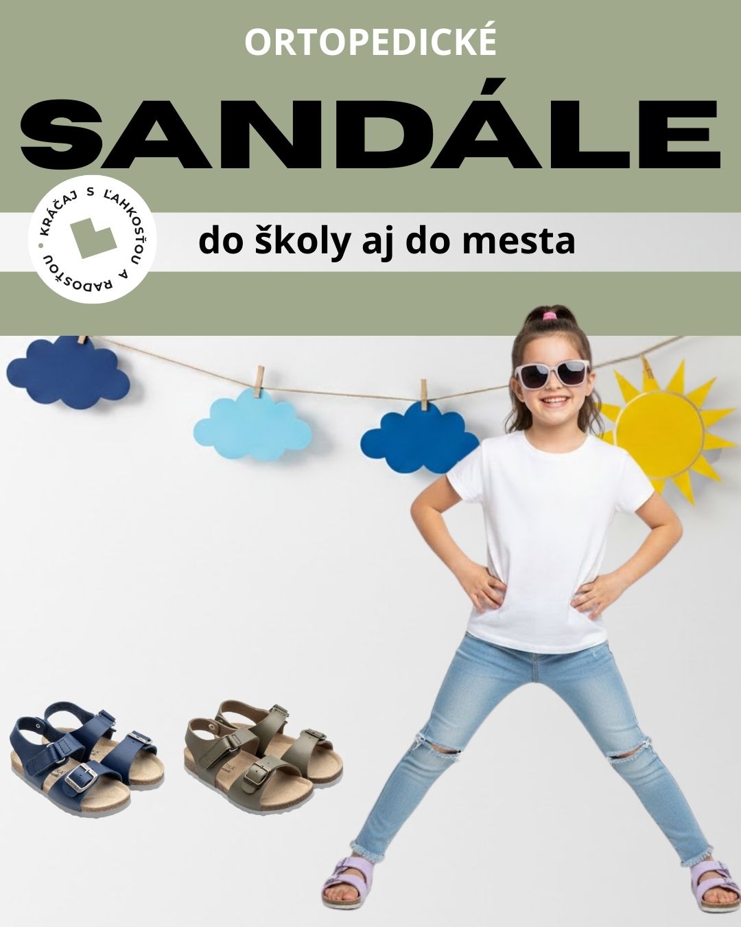 Detské sandále