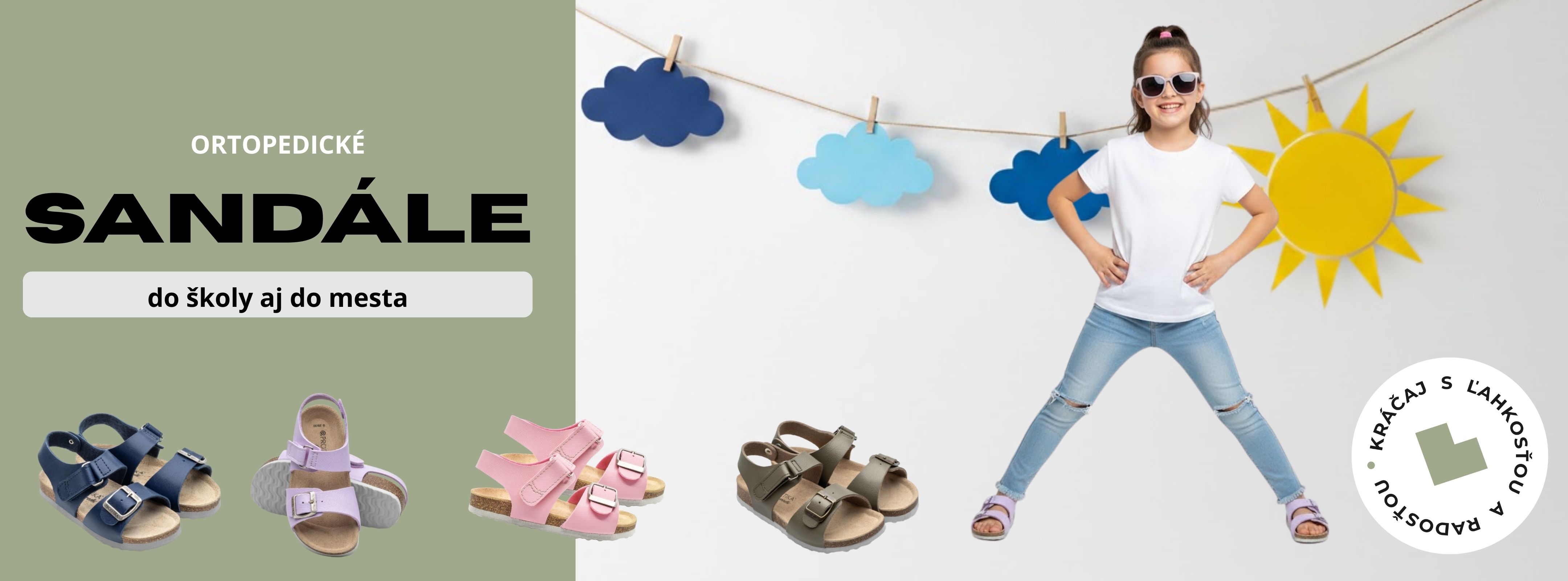 Detské sandále