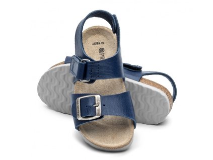 Protetika detské ortopedicko rehabilitačné sandálky T 97: modrá