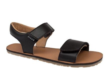 Beda barefoot sandálky  Playful - Black