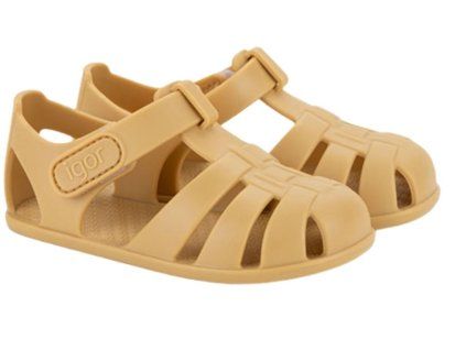 IGOR detské barefoot sandále NEMO SOLID - Dijon