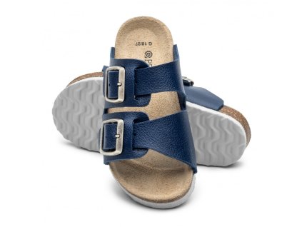 Protetika detské ortopedicko rehabilitačné sandálky T 94: modrá