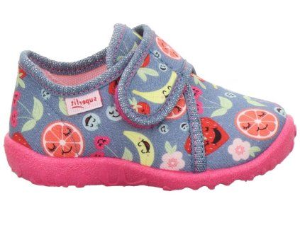 SUPERFIT papučky Spotty - Hravá modrá