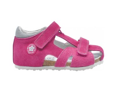 Protetika detské ortopedicko rehabilitačné sandálky T 116: ružovo-šedá