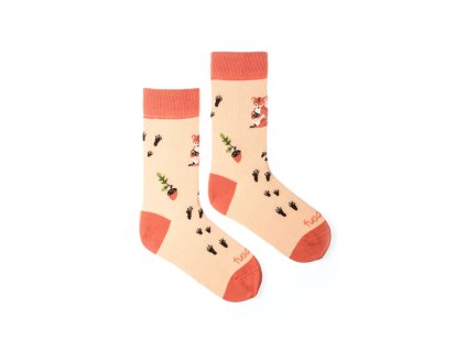 1525 detske ponozky fusakle po stopach vevericky 1