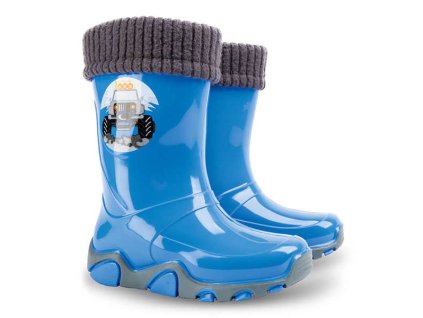 0182786 demar stormer lux 0402 a detske zateplene holinky svetle modre