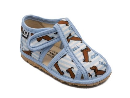 papuce jazvecik modry 3032