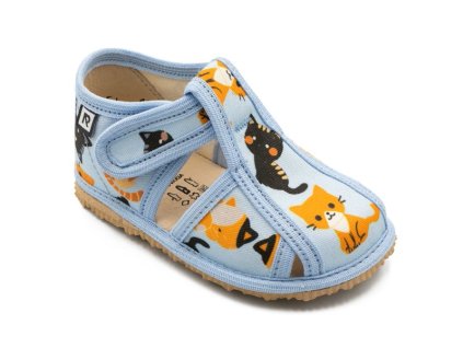 papuce macky modre 2956