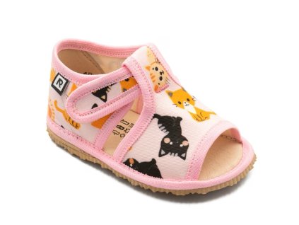 papuce macky ruzove 2953