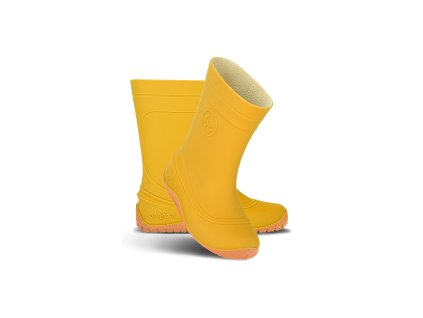 detske barefoot gumaky be lenka pudds yellow 104668 size large v 1