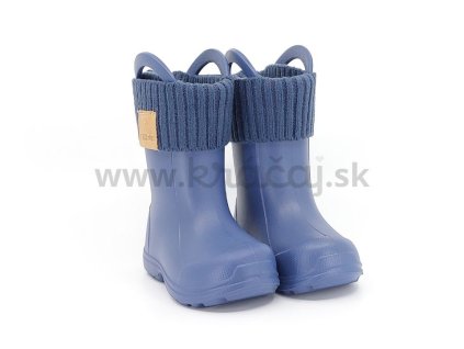 🌧️ Zateplené gumáky D.D.Step (Rain Boots) - Blue