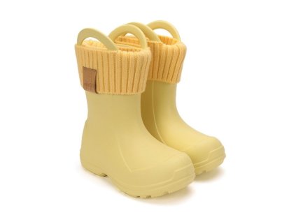 🌧️ Zateplené gumáky D.D.Step (Rain Boots) - Yellow
