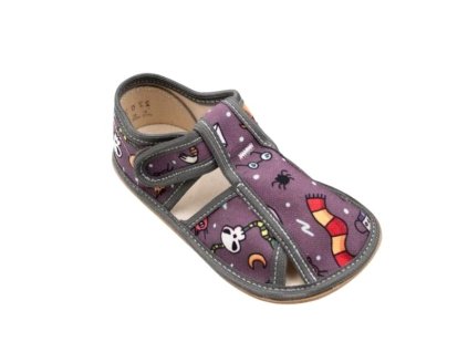 BabyBare barefoot papučky - Wizzard