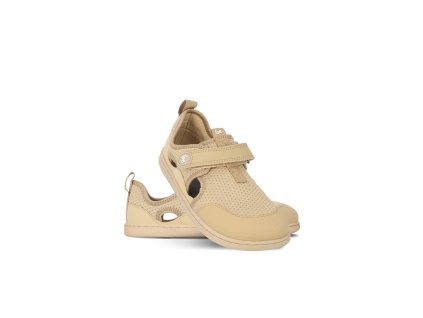 detske barefoot sandale zest kids beige