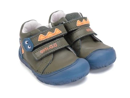 D.D.STEP barefoot celoročky 073 - Khaki