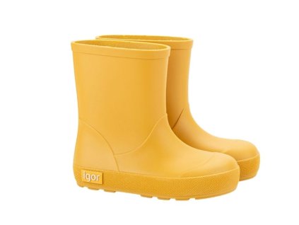 Detské barefoot gumáky - Yogi Amarillo