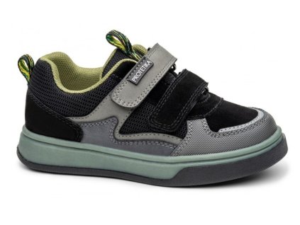 Protetika detské prechodné tenisky LEO - Black