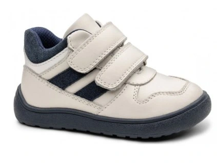 Protetika detské prechodné barefoot topánky VESTON - White