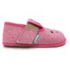 Pegres barefoot papučky BF03 - Ružové