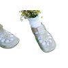 BabyBare detské barefoot sandálky Summer Perforation - Cappucino