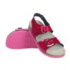 Protetika detské ortopedicko rehabilitačné sandálky T 97: malinová