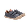 Detské barefoot tenisky Igor Suede - Sivo/ Modrá