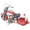 vyrp11 8046kovovy model motorky police 36cm cervena 2