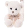 Bukowski CASPAR bílý medvěd s mašlí na krku (18 cm) - Bukowski Design