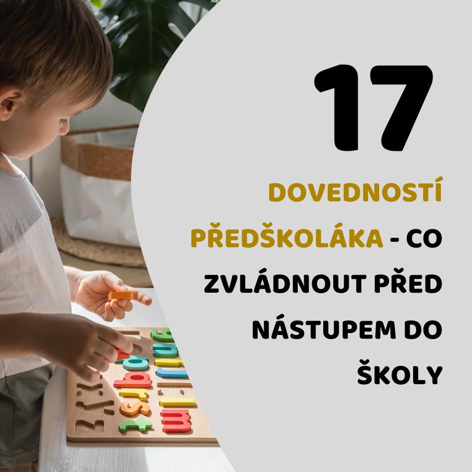 17 dovedností předškoláka