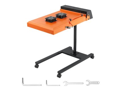Sušička na sieťotlač 6000 W so senzorom, 485 x 540 mm, dvojité chladenie ventilátorom