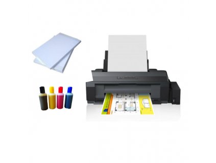 Sublimačná tlačiareň Epson L1300 (A3) + sada sublimačných atramentov a papierov