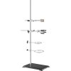 Laboratórny stojan 60 cm so svorkami a držiakmi - sada 2 ks