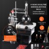 Destilačná aparatúra pre éterické oleje z bylín, kapacita 500 ml, sada 33 dielov, vykurovacia doska 1000W