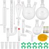 Laboratórna sklenená sada 24/40 z borosilikátového skla 3,3 (GG-17), max. 600 °C, 29 dielov