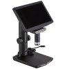 Digitálny mikroskop so 7palcovým IPS displejom, zväčšením 10x-1200x, USB pripojením a 32GB pamäťovou kartou